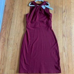 Susana Monaco Aura Dress color Scarlet in Size M